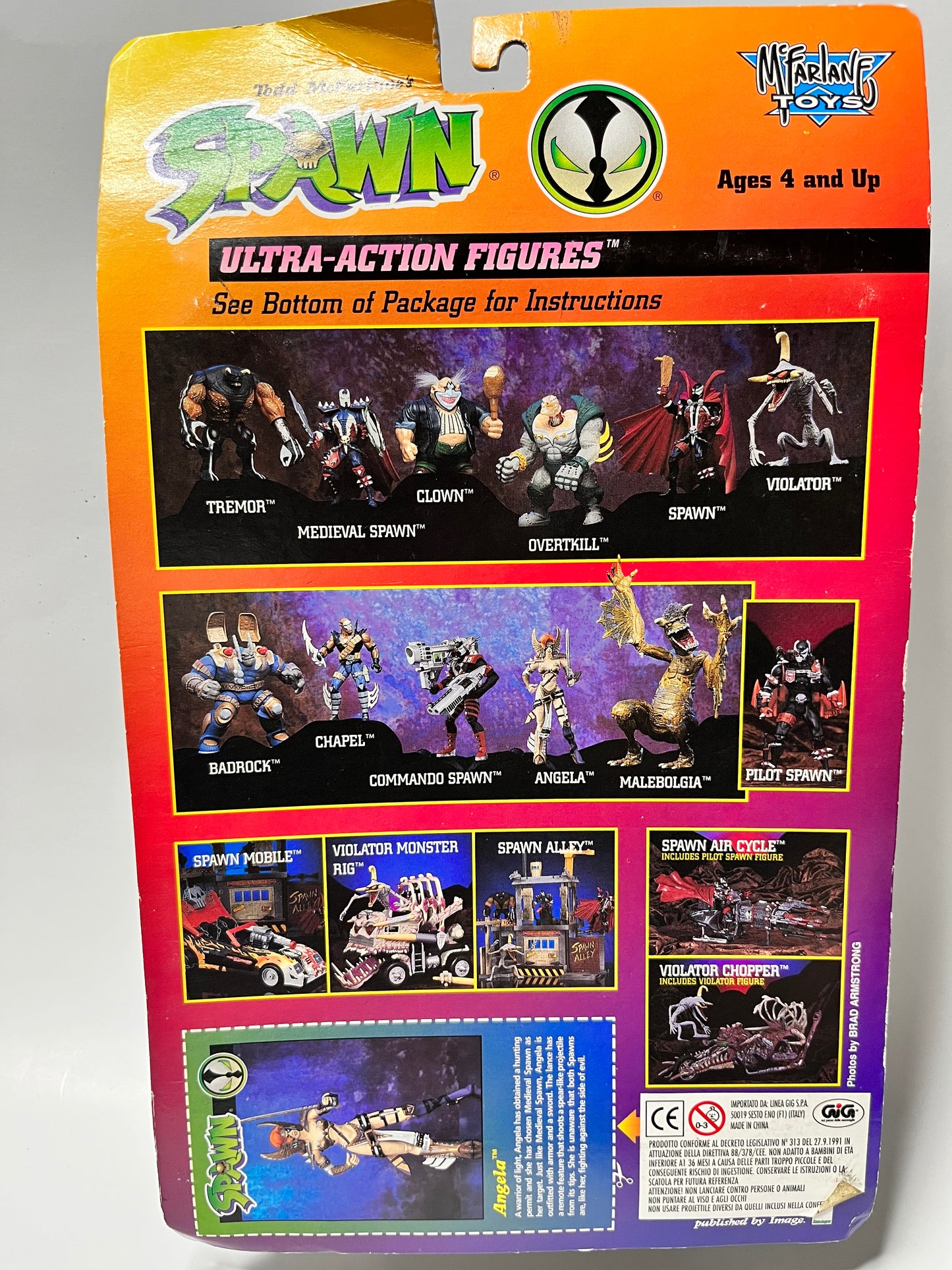 Spawn Deluxe Edition Angela McFarlane Figure