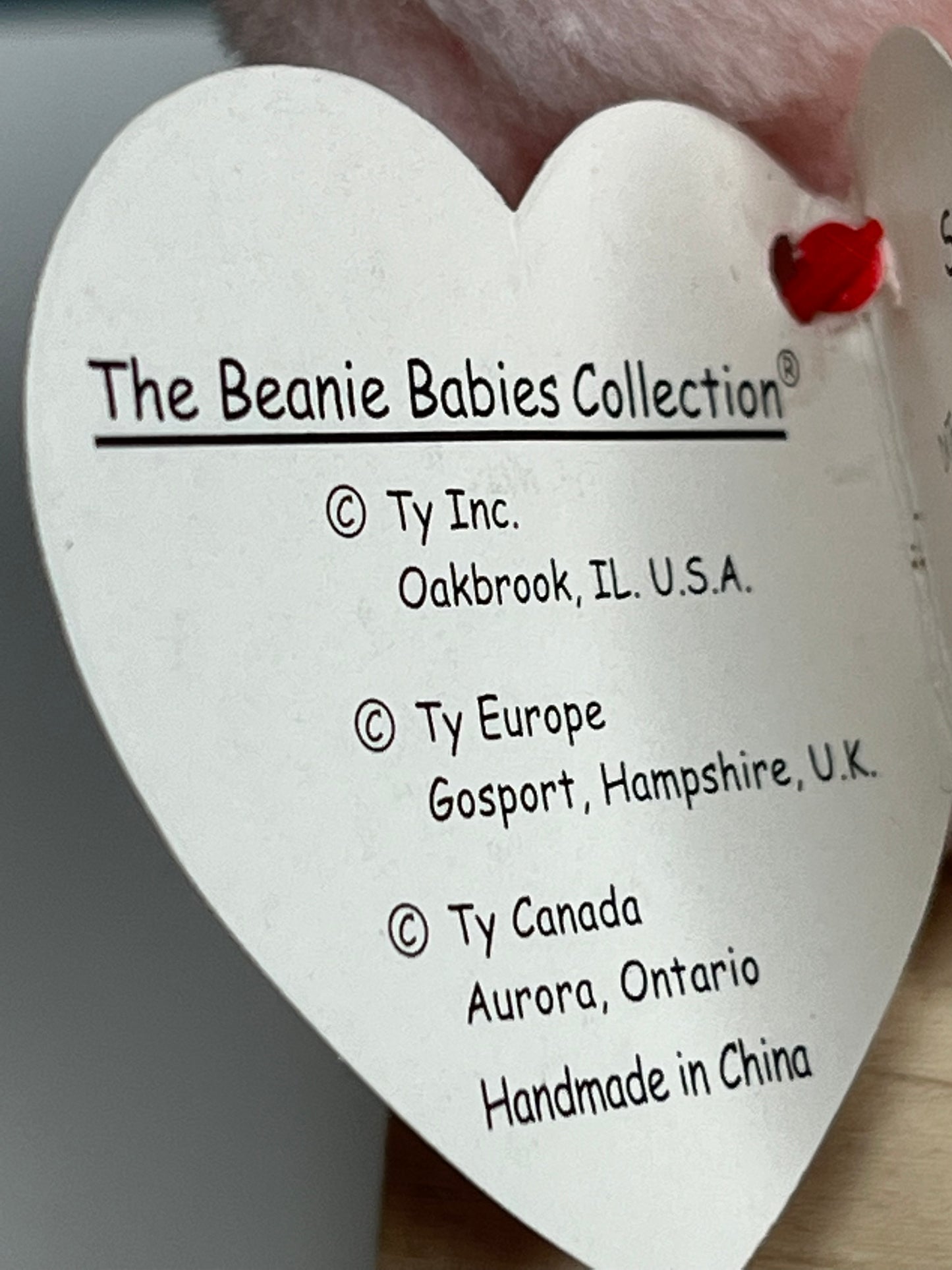 TY Beanie Babies “Swirly” The Snail, March 10 1999