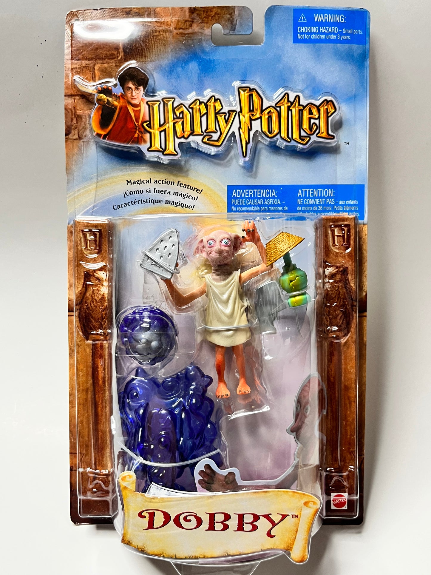 Vintage Mattel 2002 Harry Potter Dobby Figure