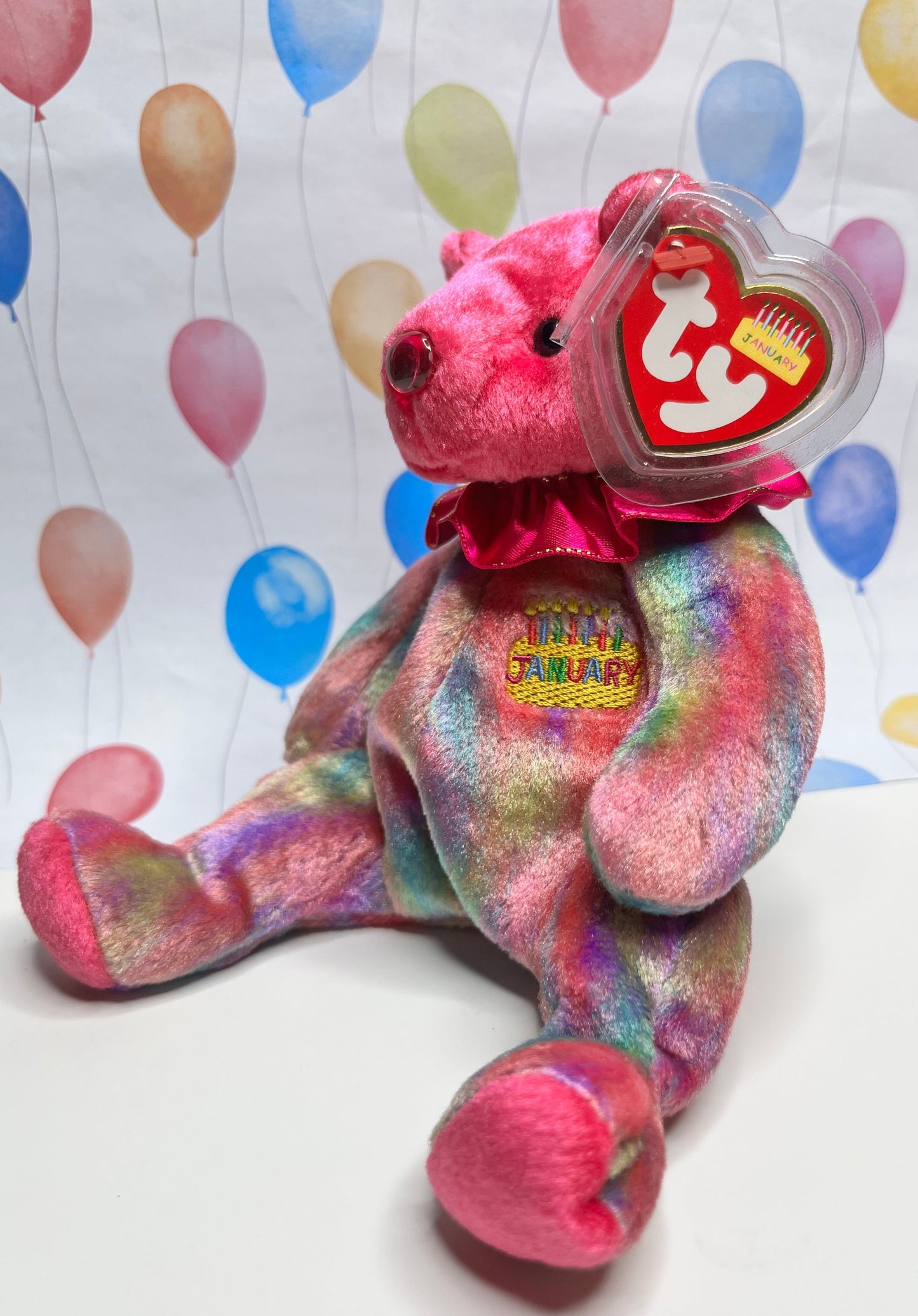 Ty Beanie Babies “January” The Birthday Bear, November 30 2001