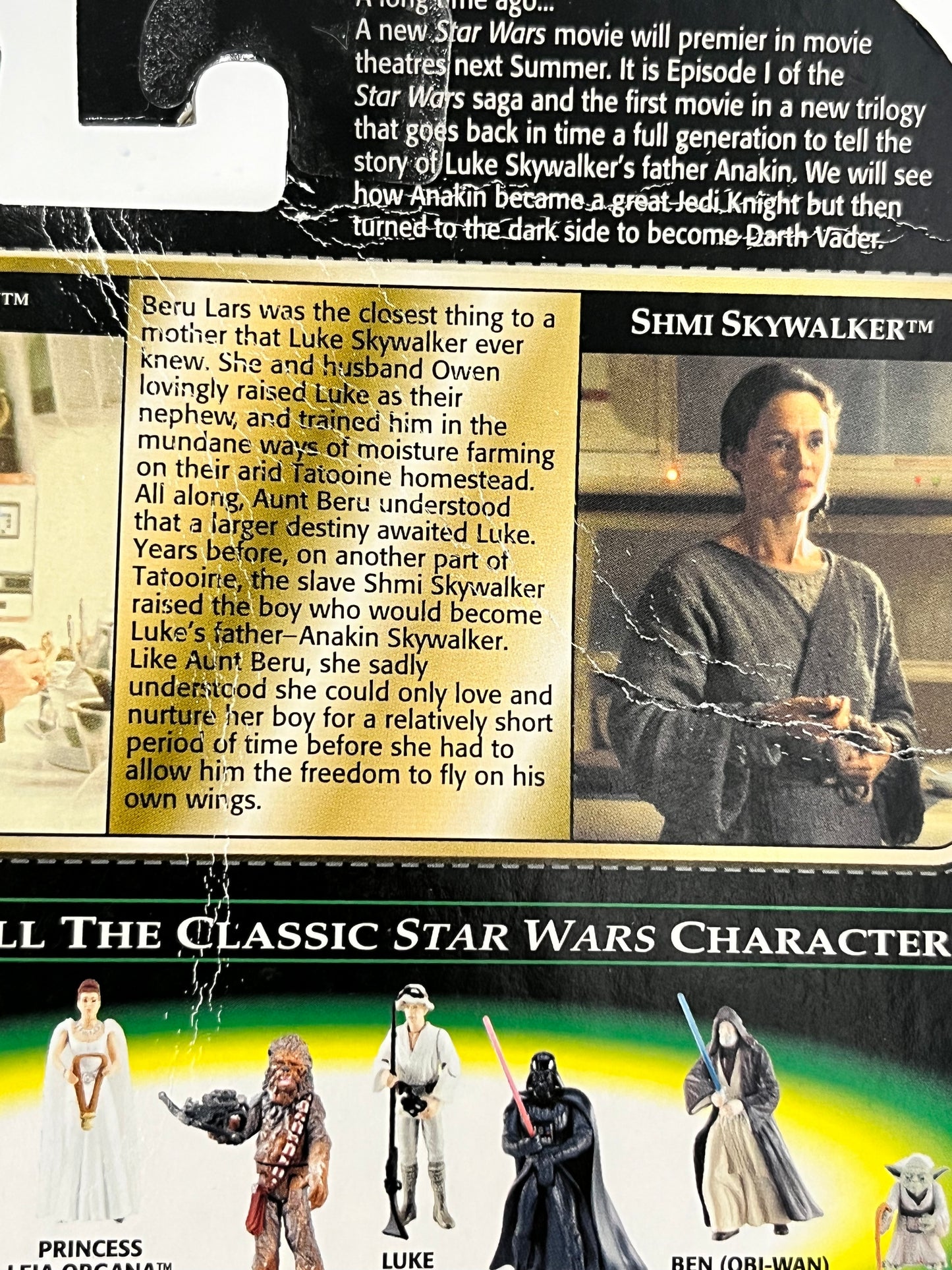 Star Wars Power Of The Force Flashback Aunt Beru Action Figure