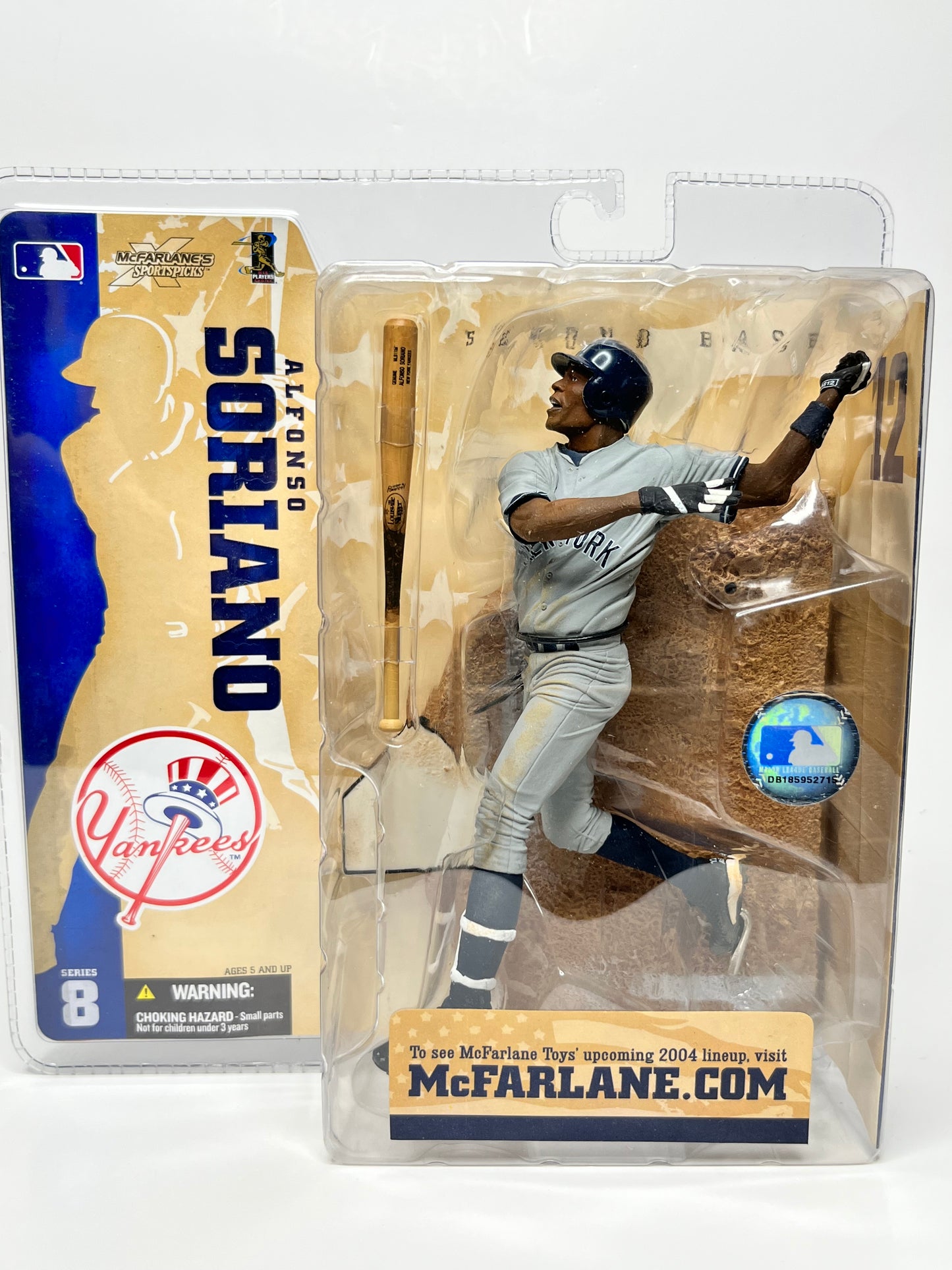 2004 Alfonso Soriano Pose 1 McFarlane MLB Series 8