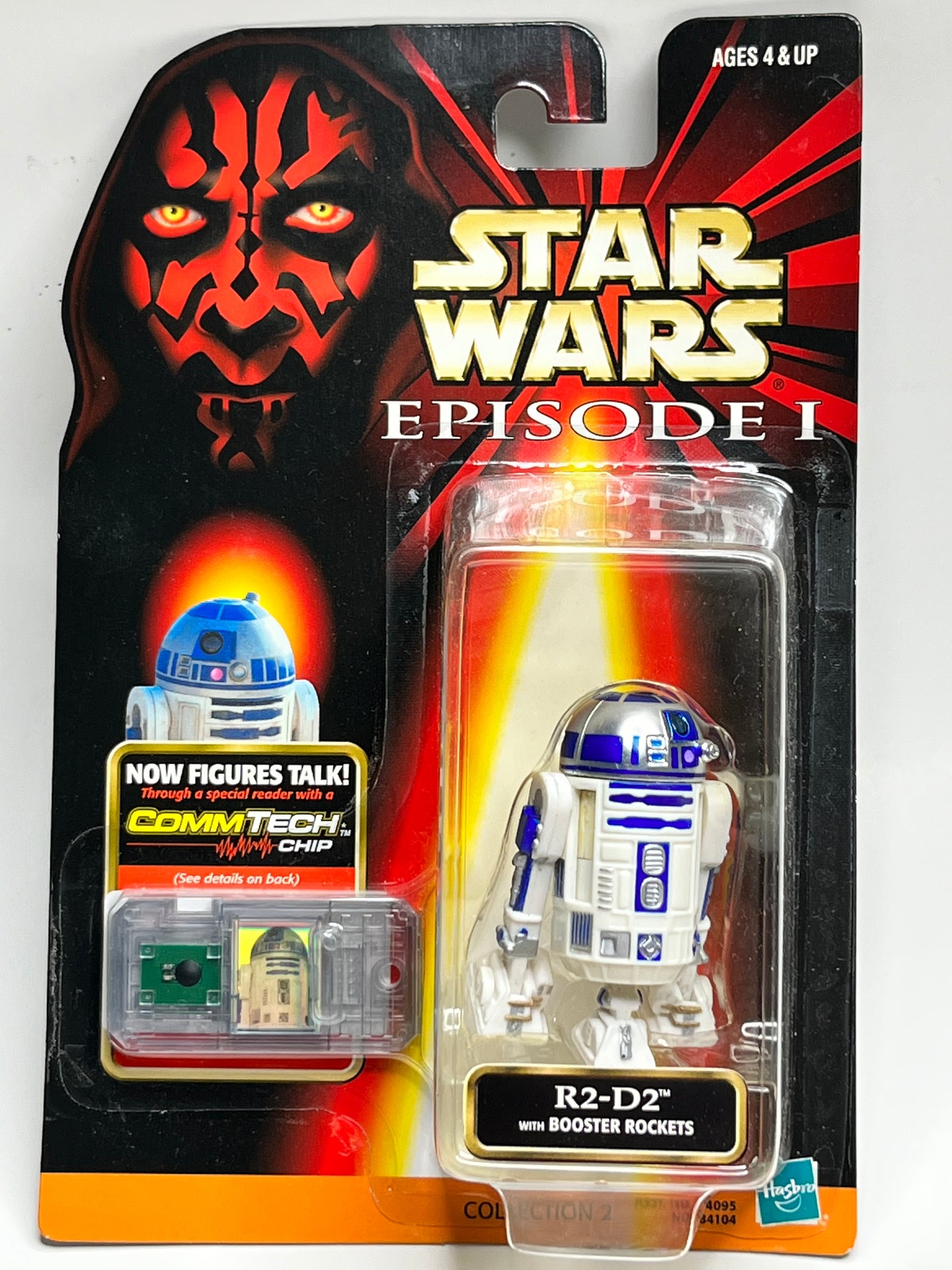 Star Wars Episode I - R2-D2 Action Figure w/ Booster Rockets and CommTech Chip