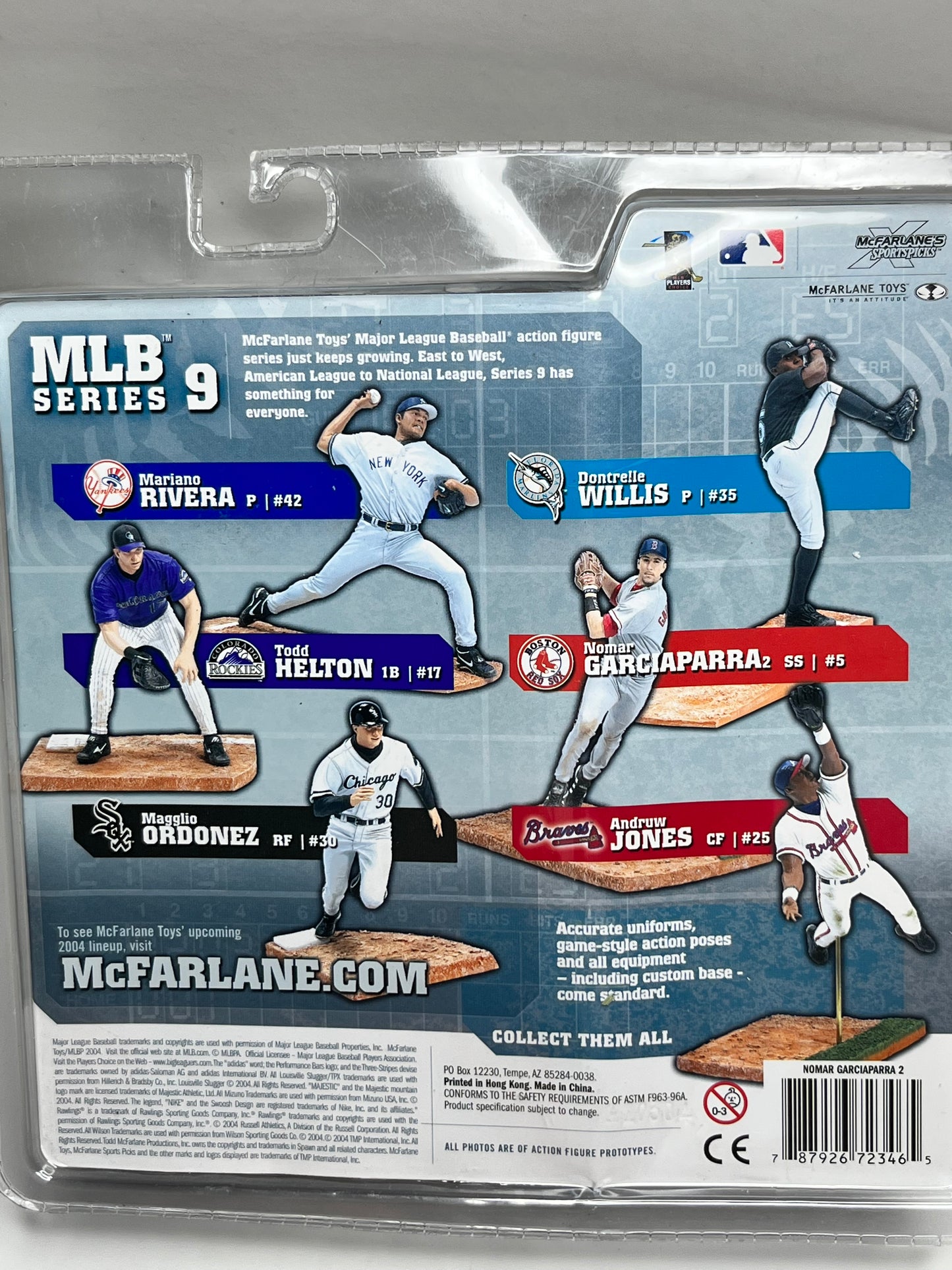 2004 Nomar Garciaparra Shortstop McFarlane MLB Series 9