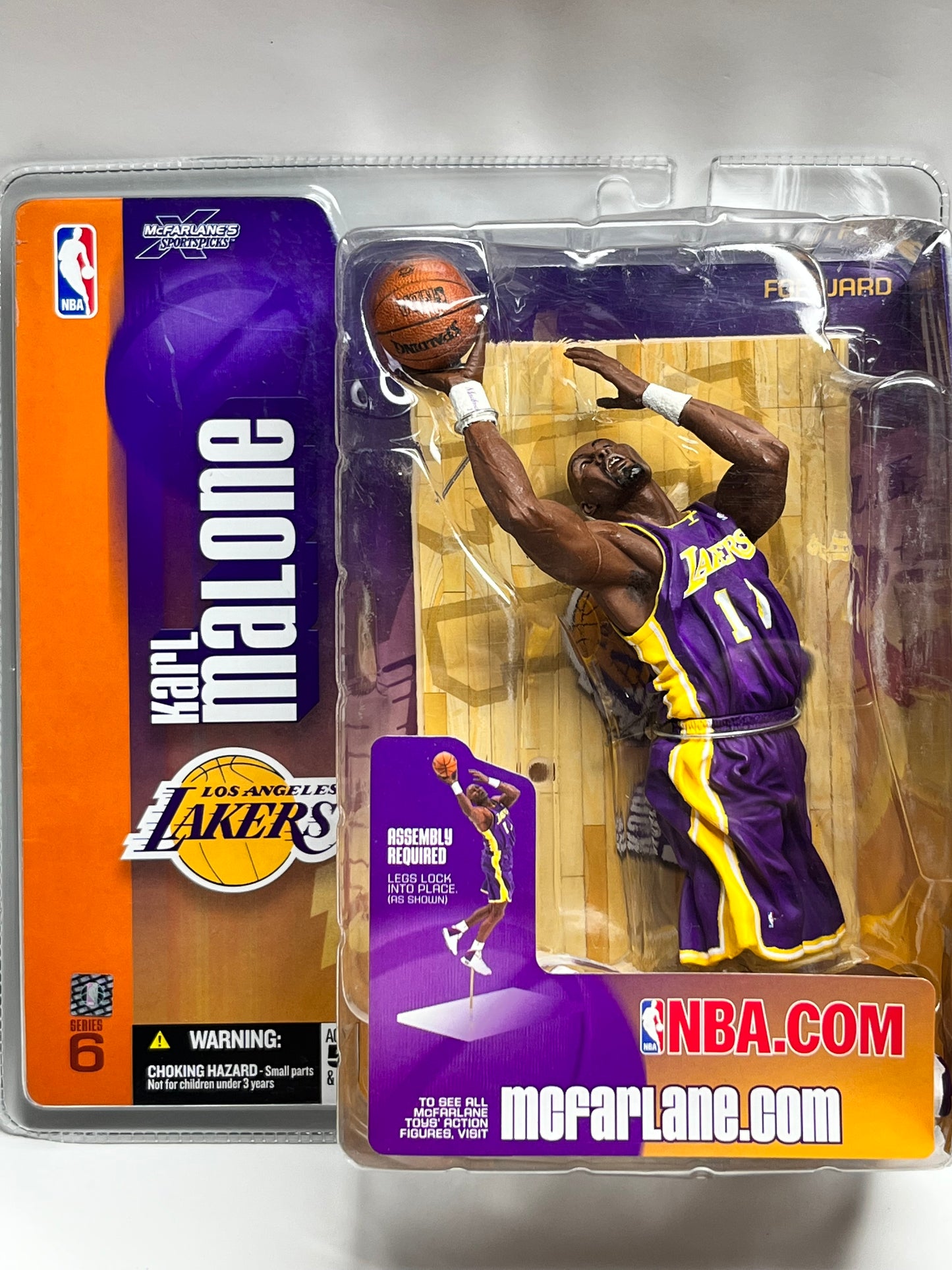 McFarlane 2003 Karl Malone LA Lakers