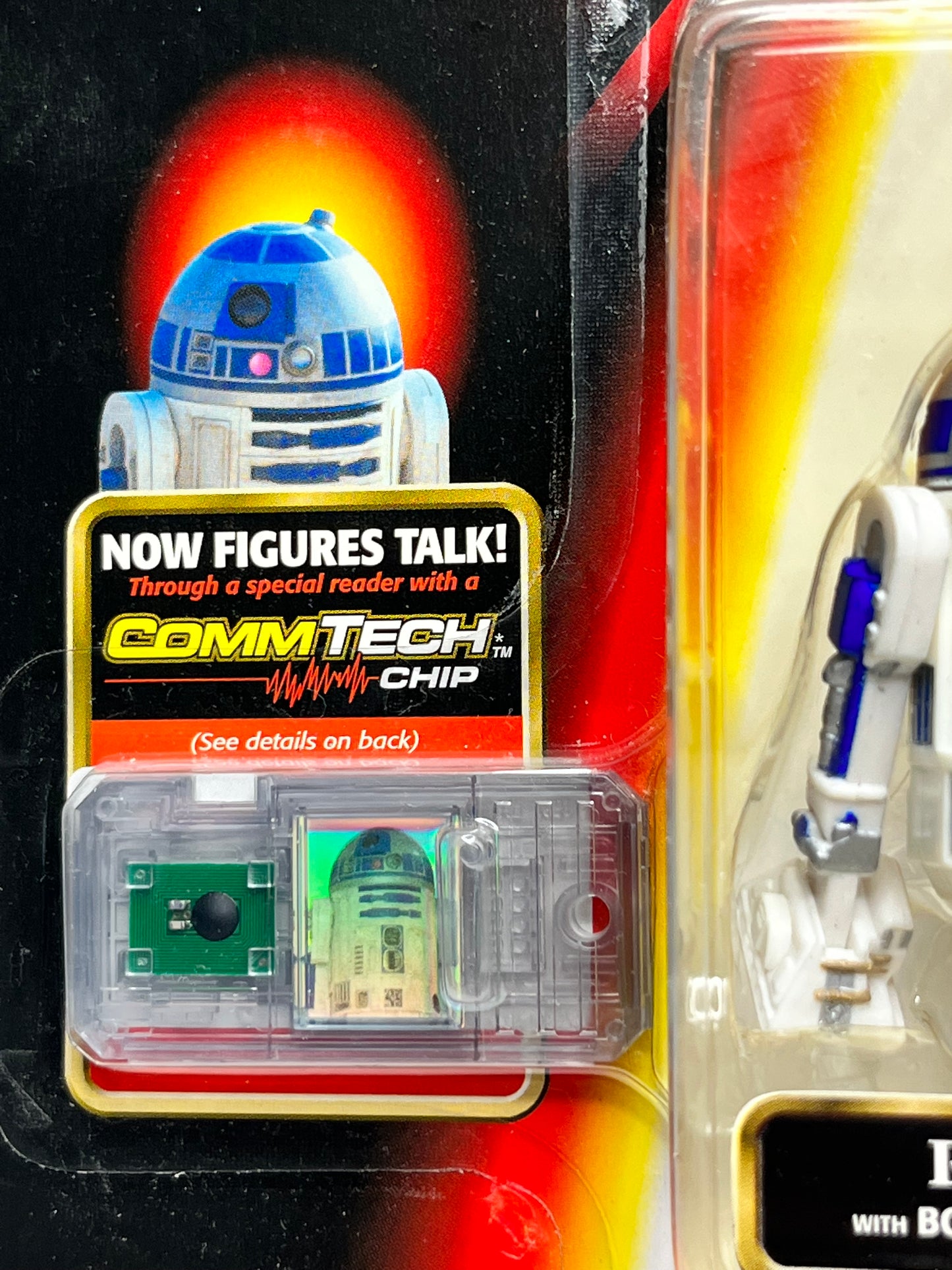 Star Wars Episode I - R2-D2 Action Figure w/ Booster Rockets and CommTech Chip