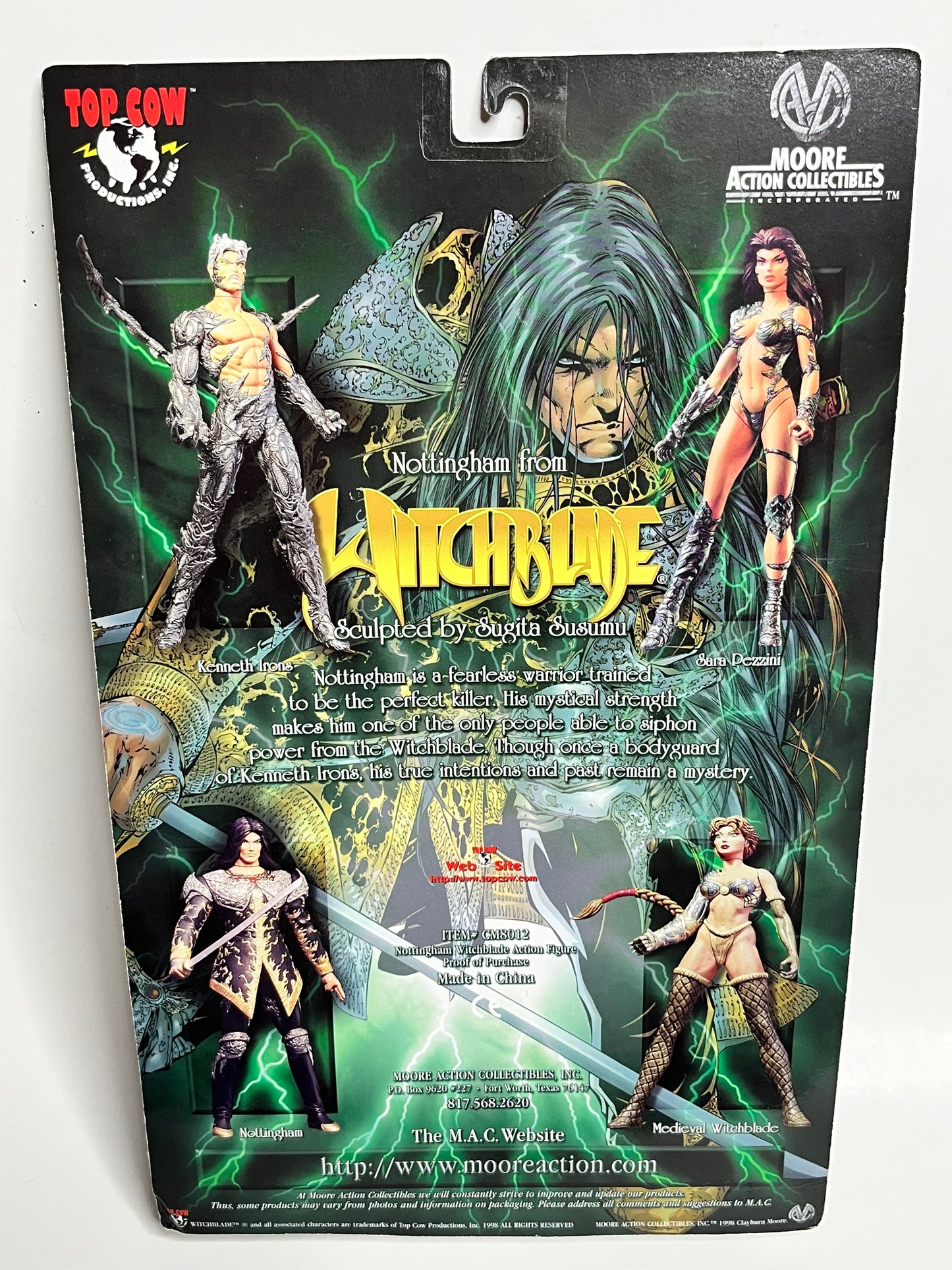 Moore Action Collectibles Nottingham Witchblade Figure