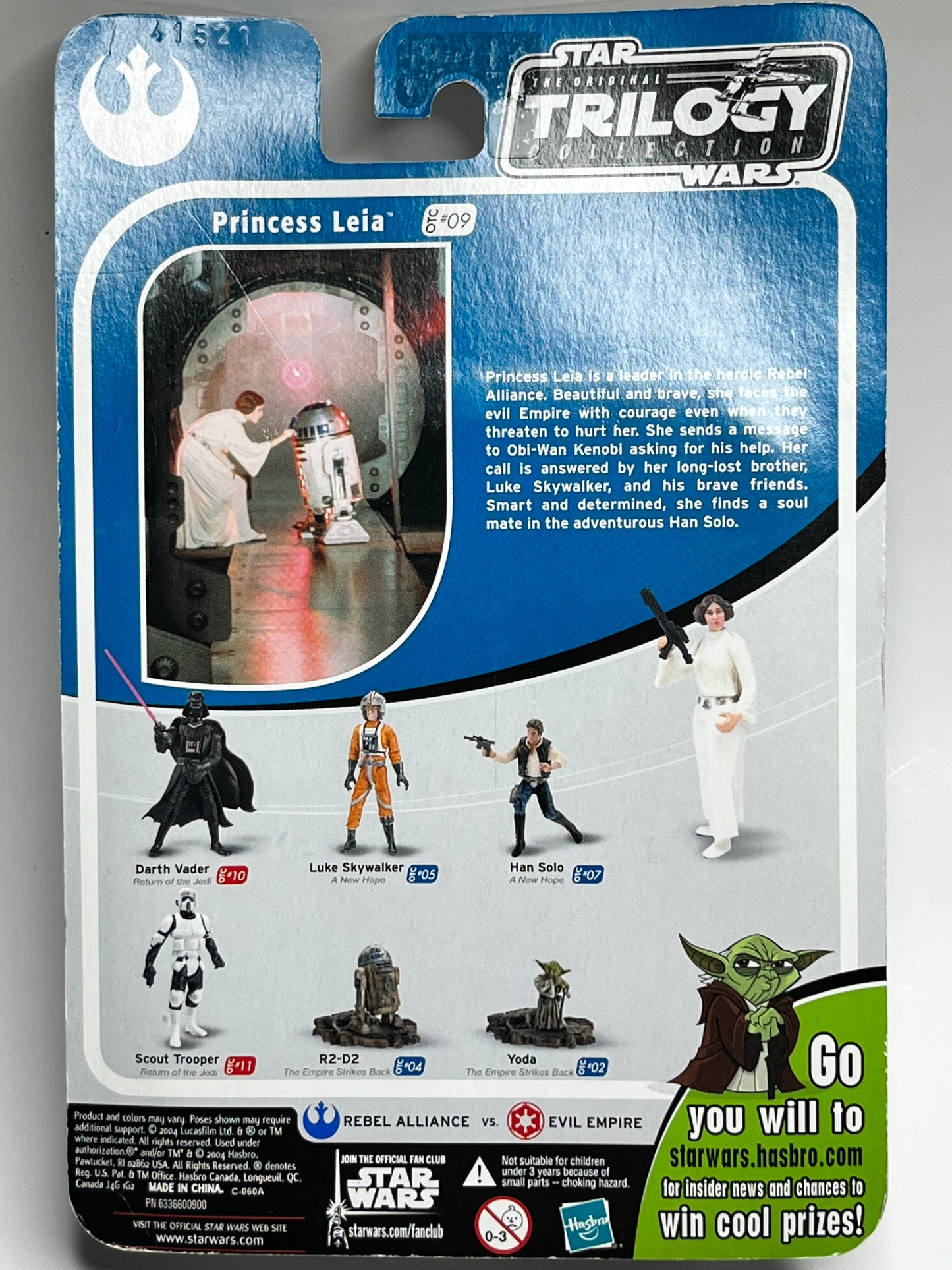 Star Wars Trilogy Collection Princess Leia Posable Figure