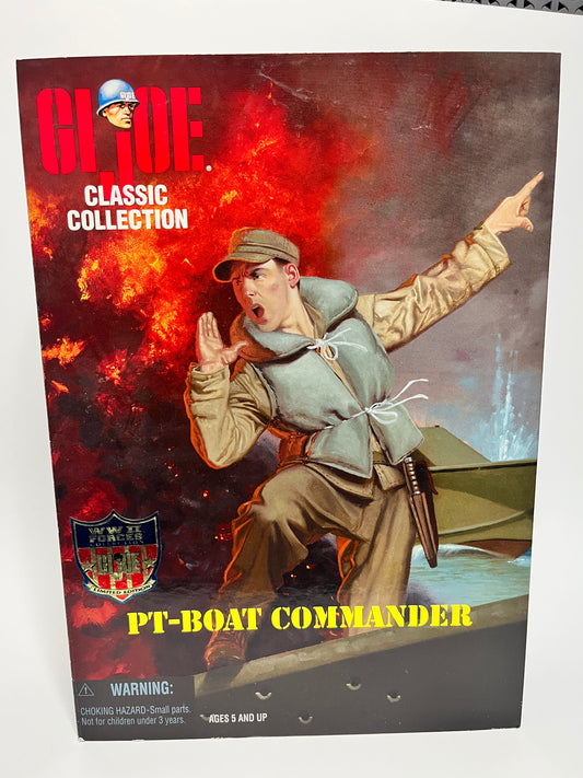 Hasbro GI Joe Classic Collection PT-Boat Commander 1998 WWII