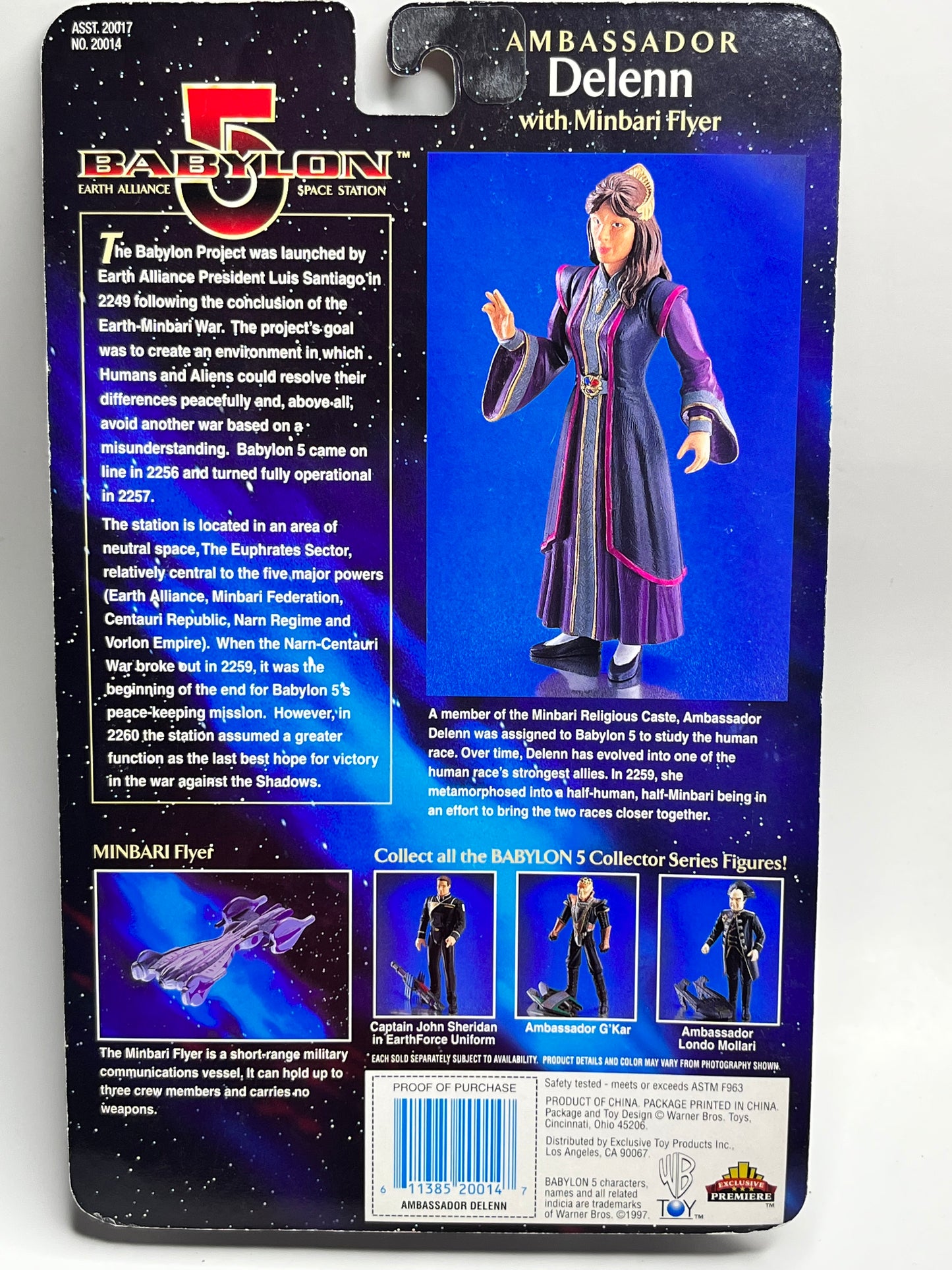 Babylon 5 Ambassador Delenn with Minbari Flyer