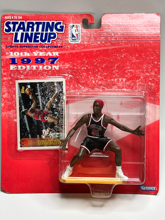 1997 Starting Line Up Dennis Rodman 10th Year Edition