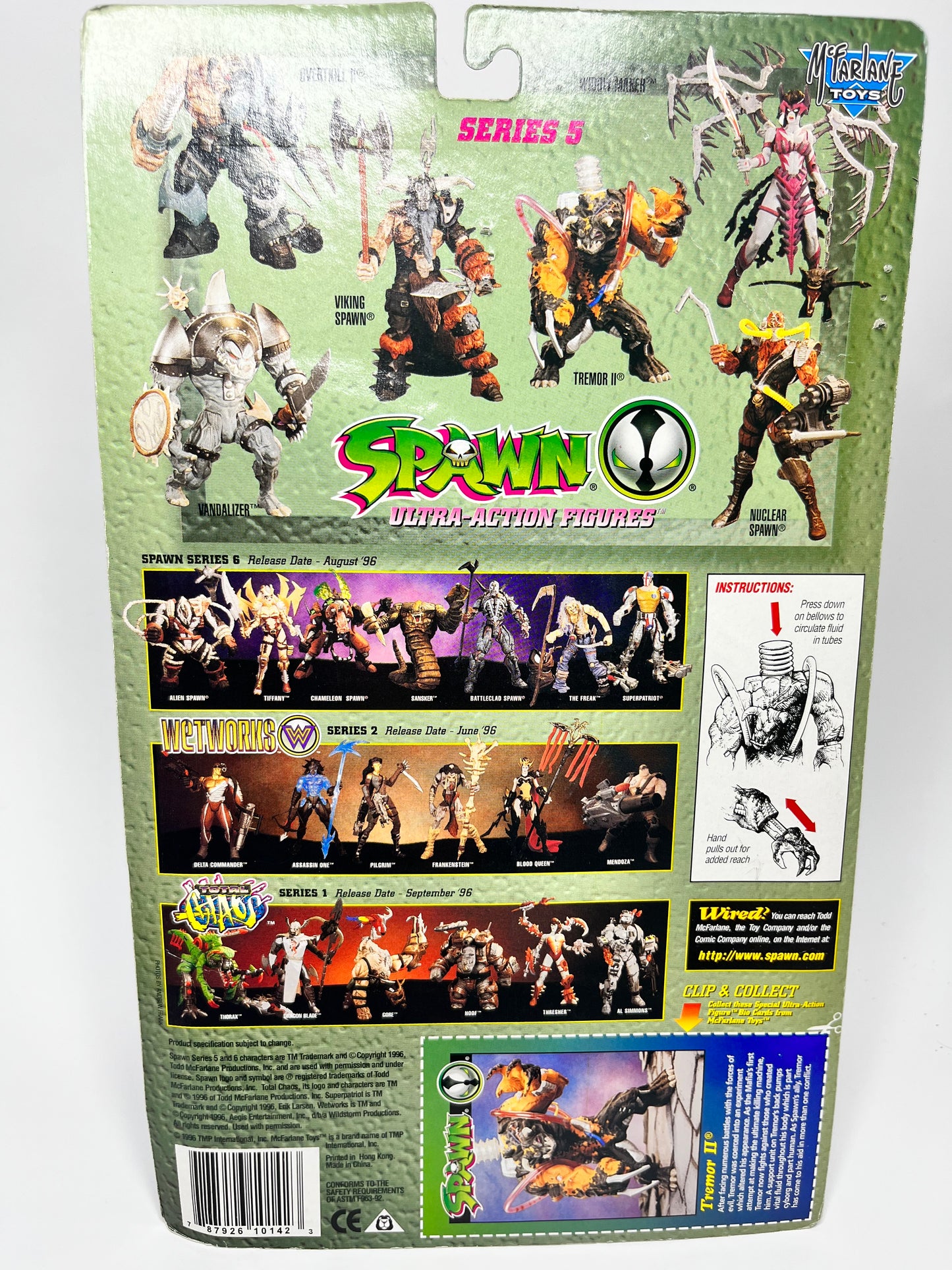 Spawn Tremor II (purple) Ultra Action Figure