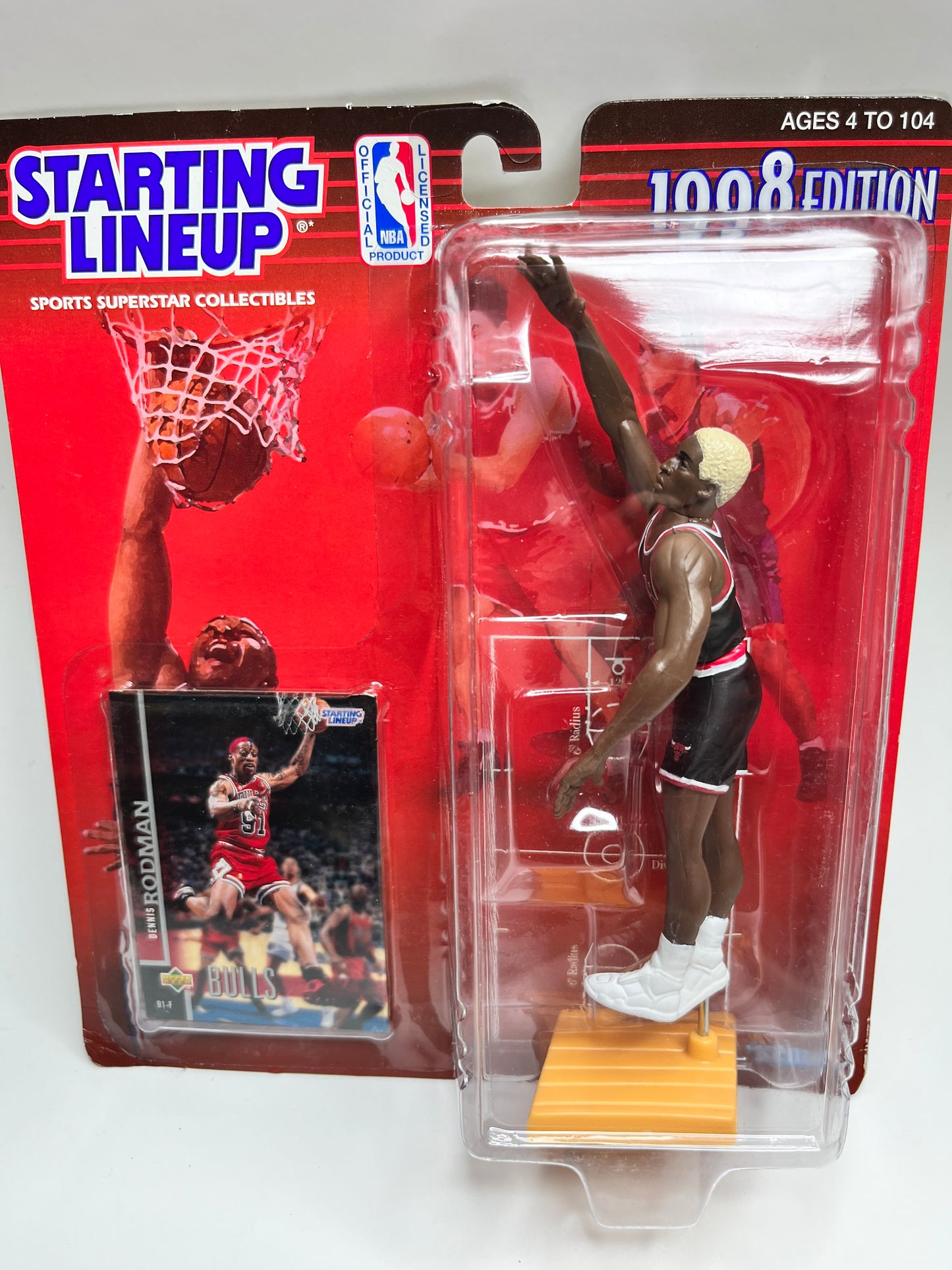 1998 Starting Line Up Dennis Rodman Sports Superstar