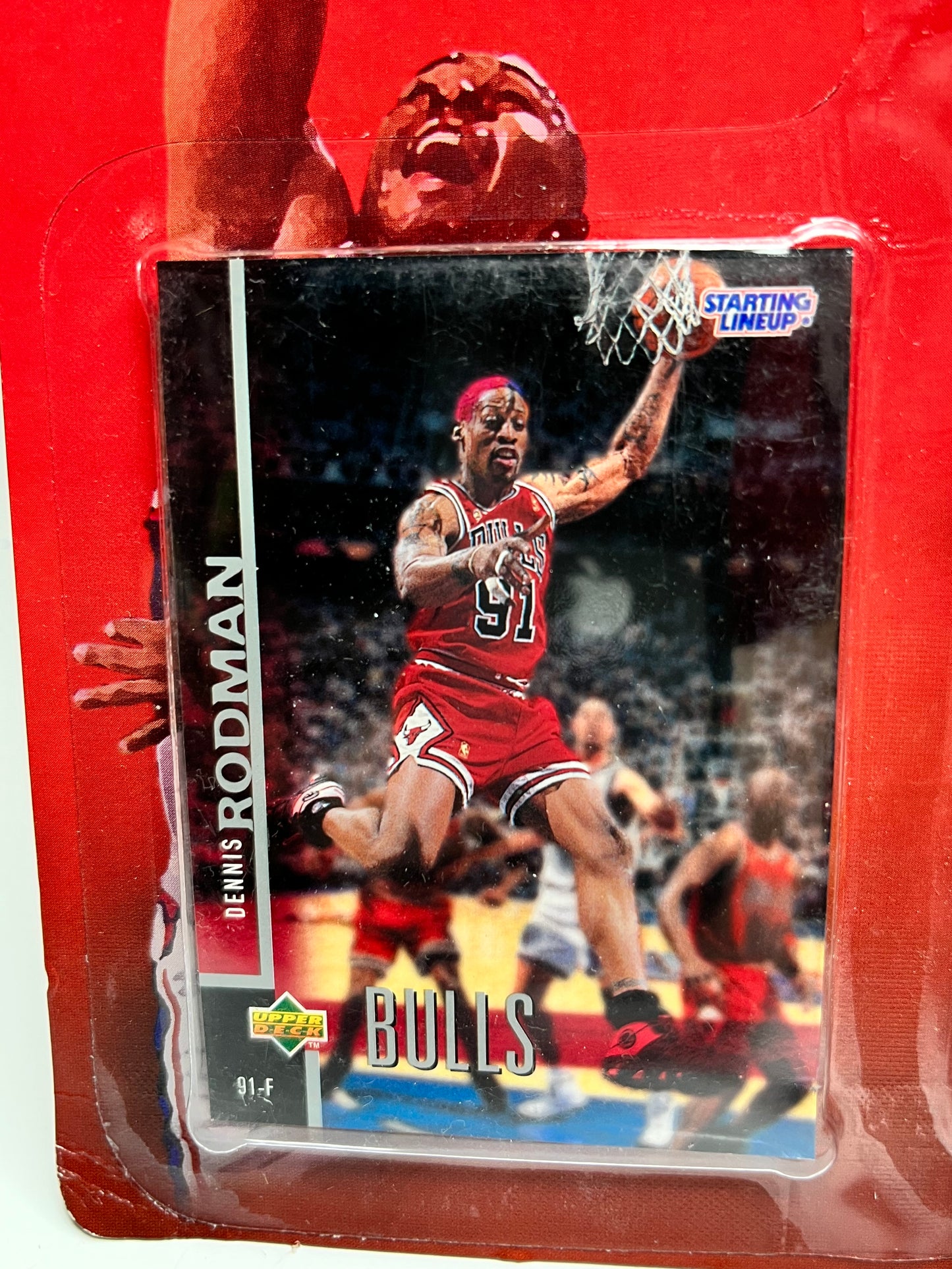 1998 Starting Line Up Dennis Rodman Sports Superstar