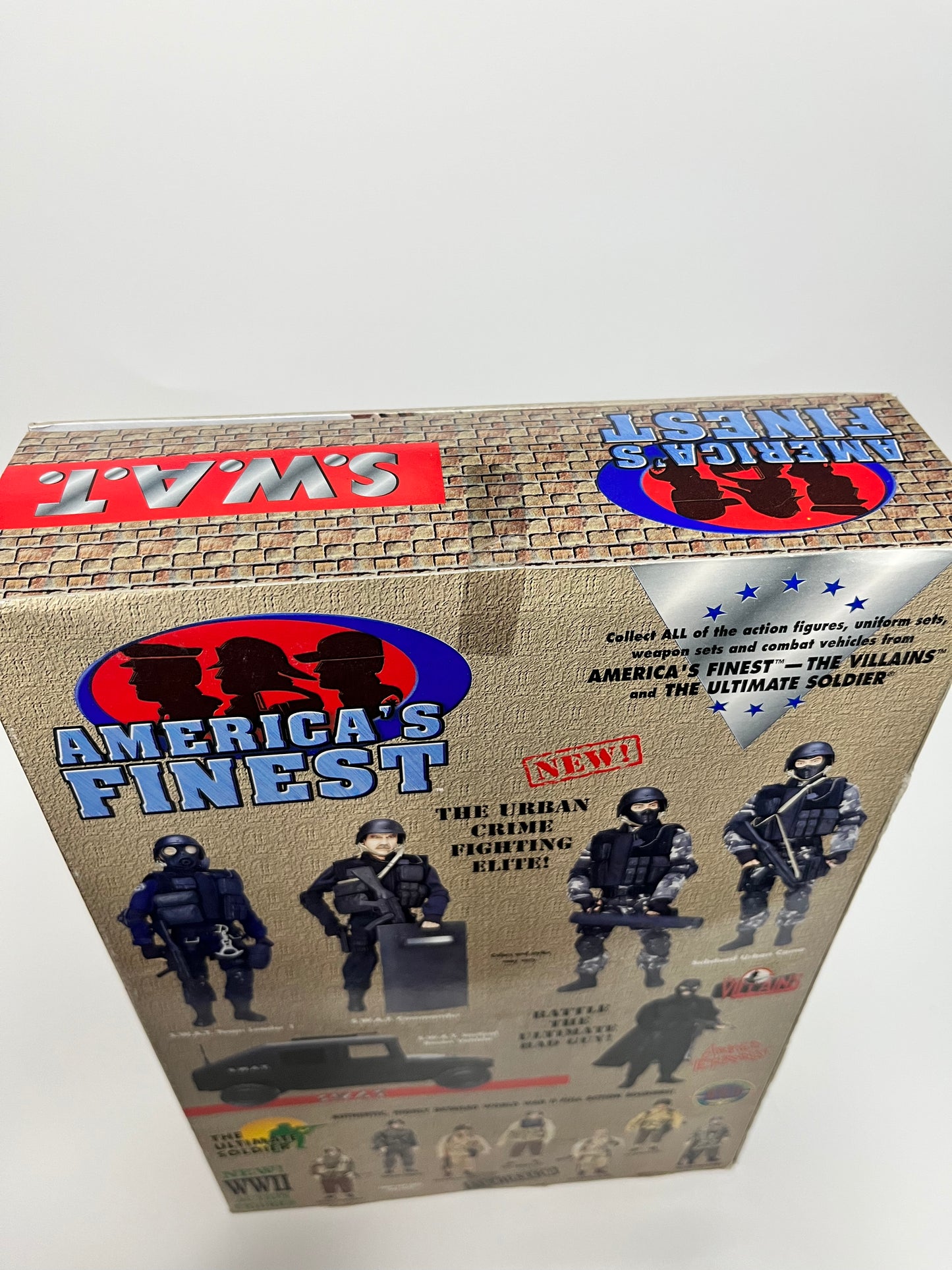 Americas Finest SWAT Commander 12” Action Figure 1999 21st Century Toys