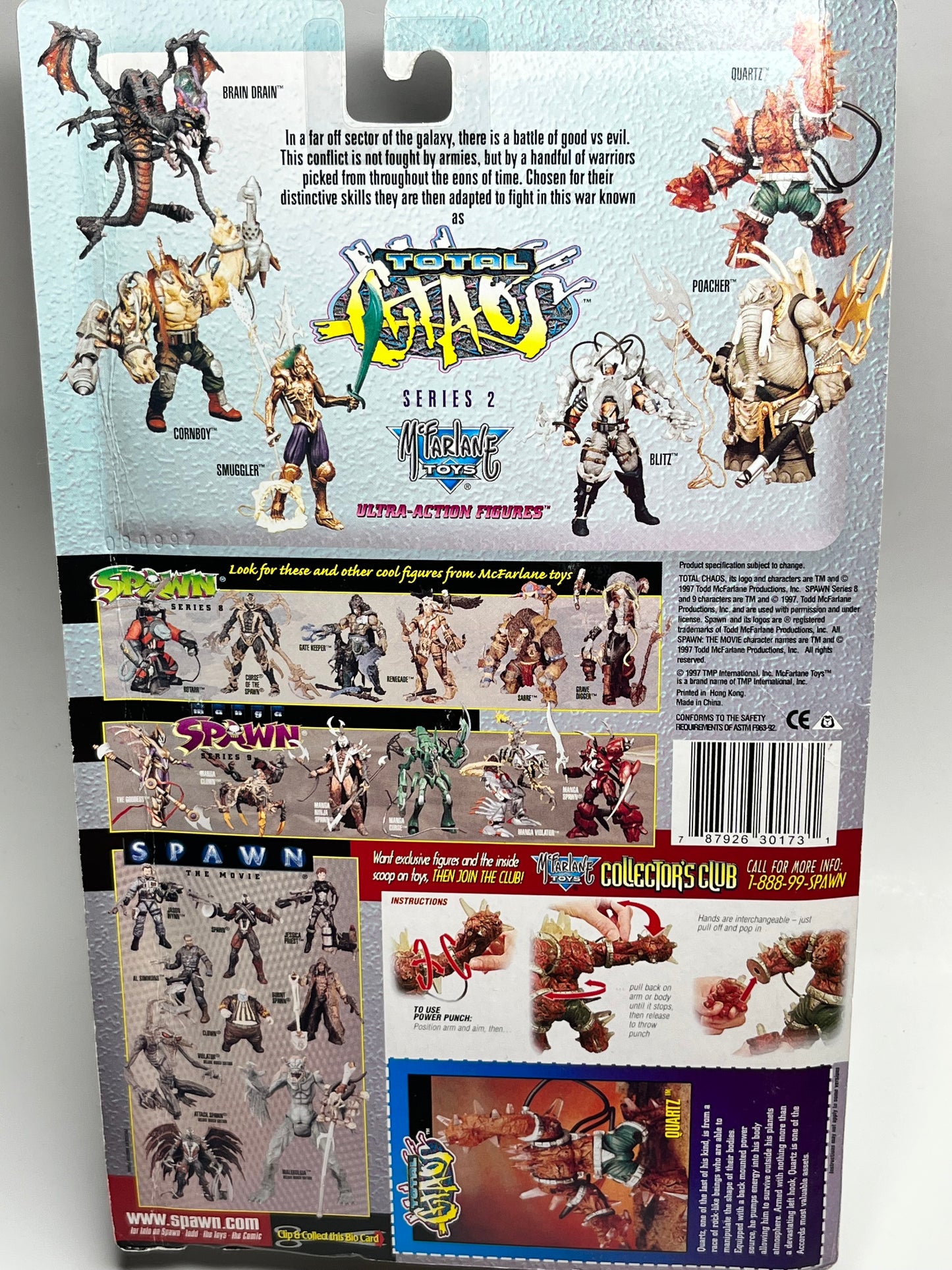 McFarlane Toys Total Chaos QUARTZ Ultra Action Figure