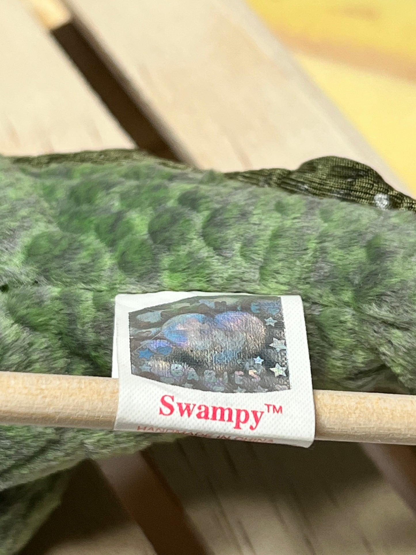 Ty Beanie Babies “Swampy” The Alligator, January 24 2000