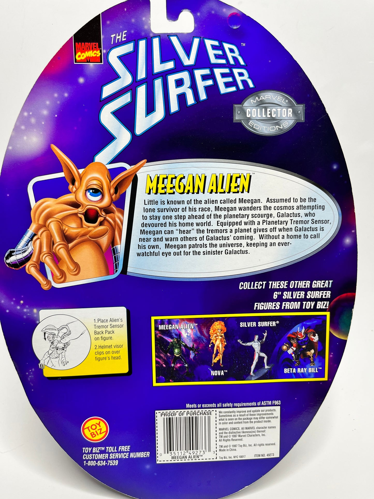 Marvel Comics The Silver Surfer Series -Meegan Alien