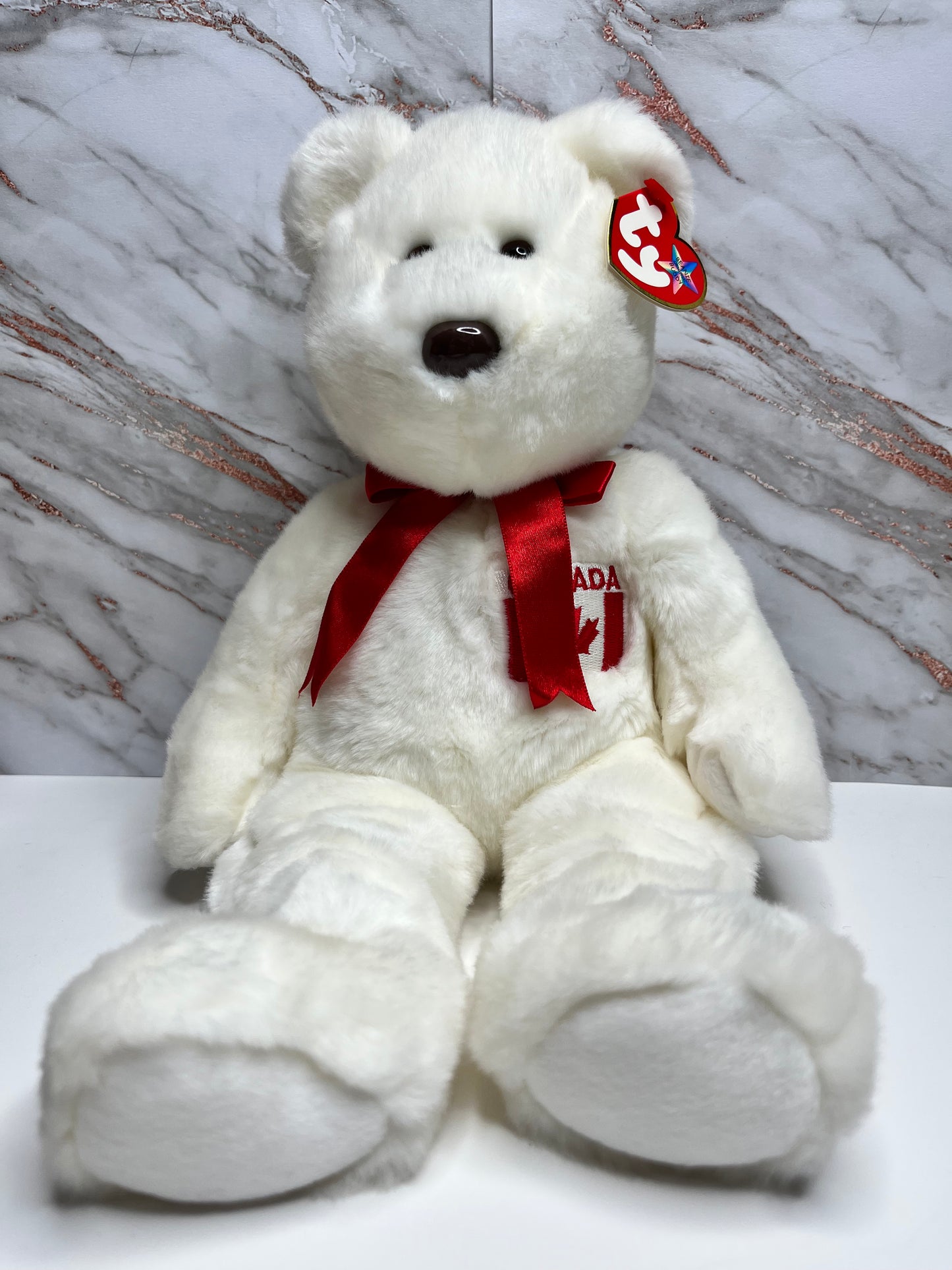 TY Beanie Buddies 14inch “Maple” The Bear, July 1 1996