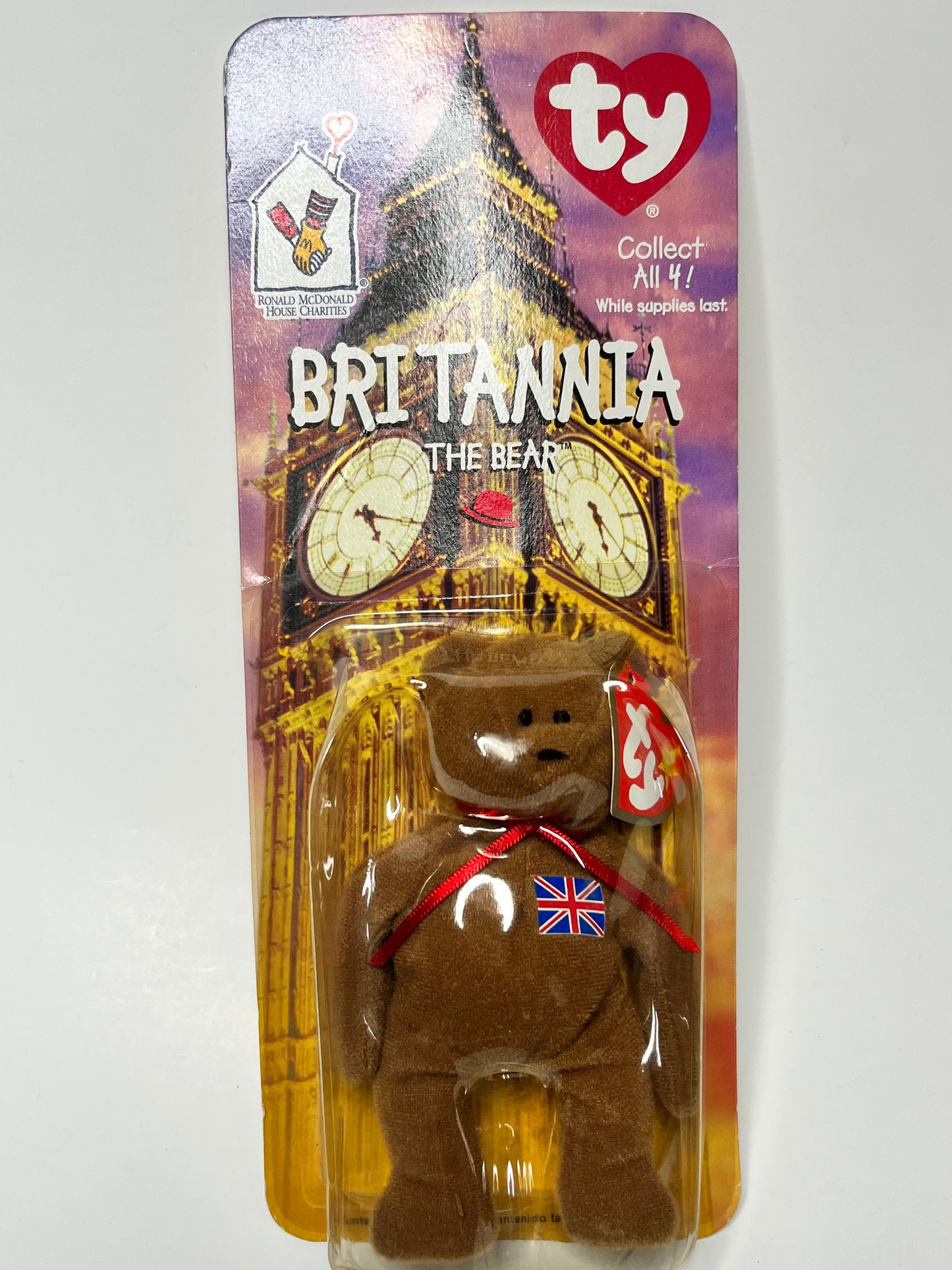 Ty Beanie Babies Britannia The Bear McDonald’s 1999
