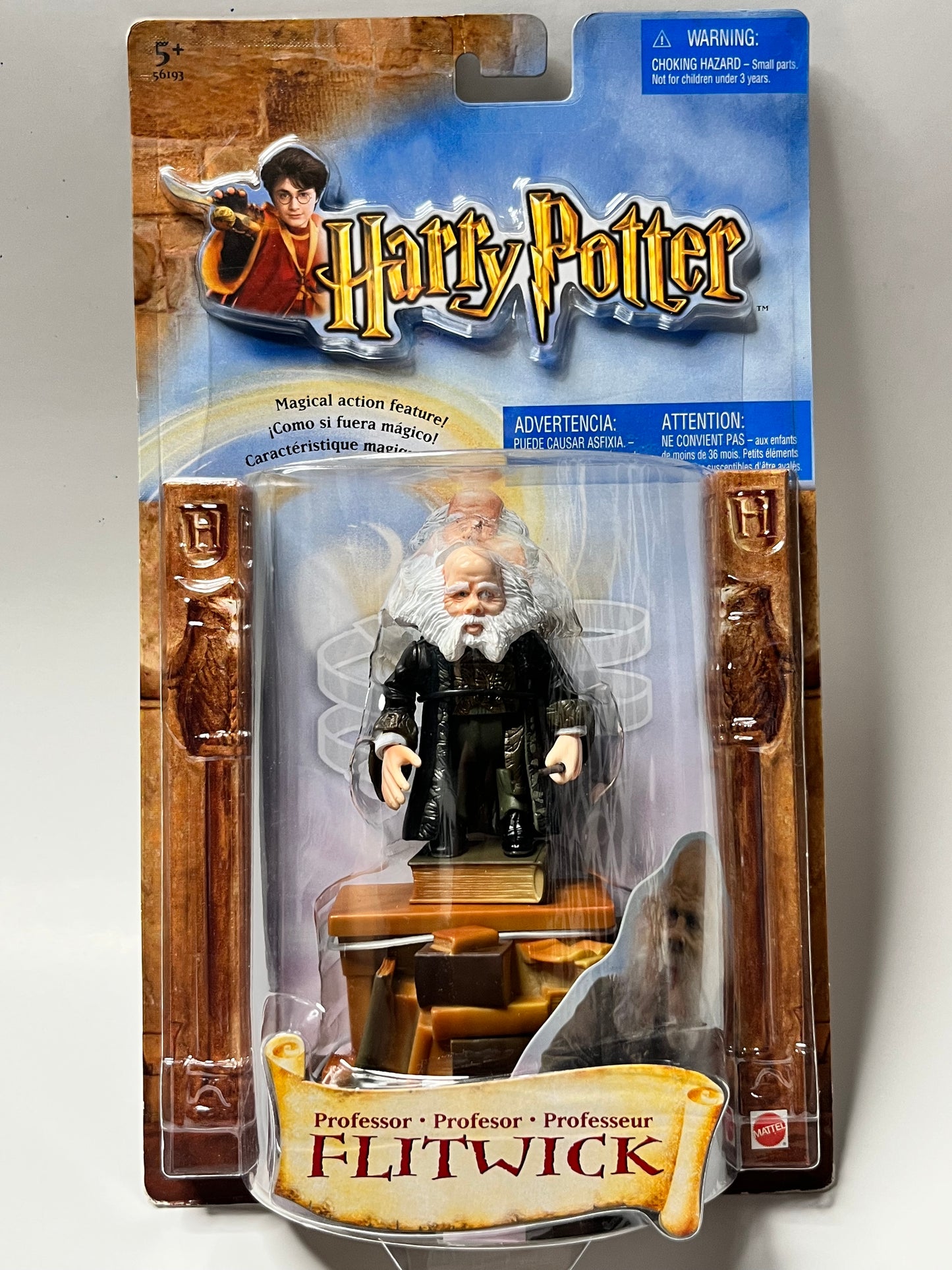 Vintage Mattel 2002 Harry Potter Professor Flitwick