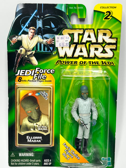 Star Wars Power Of The Jedi Ellorrs Madak Action Figure