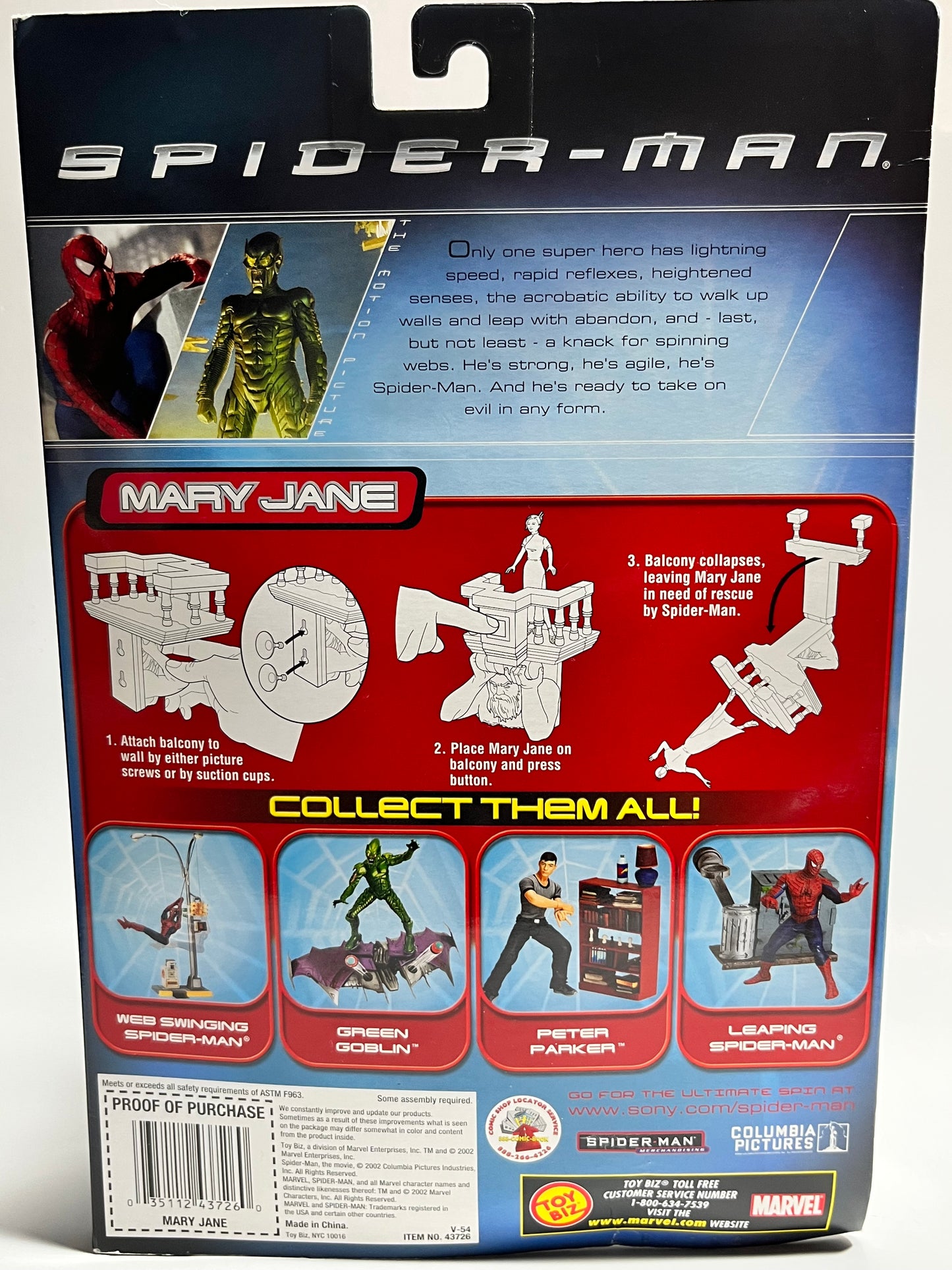 Toy Biz Spider-Man Mary Jane Figure
