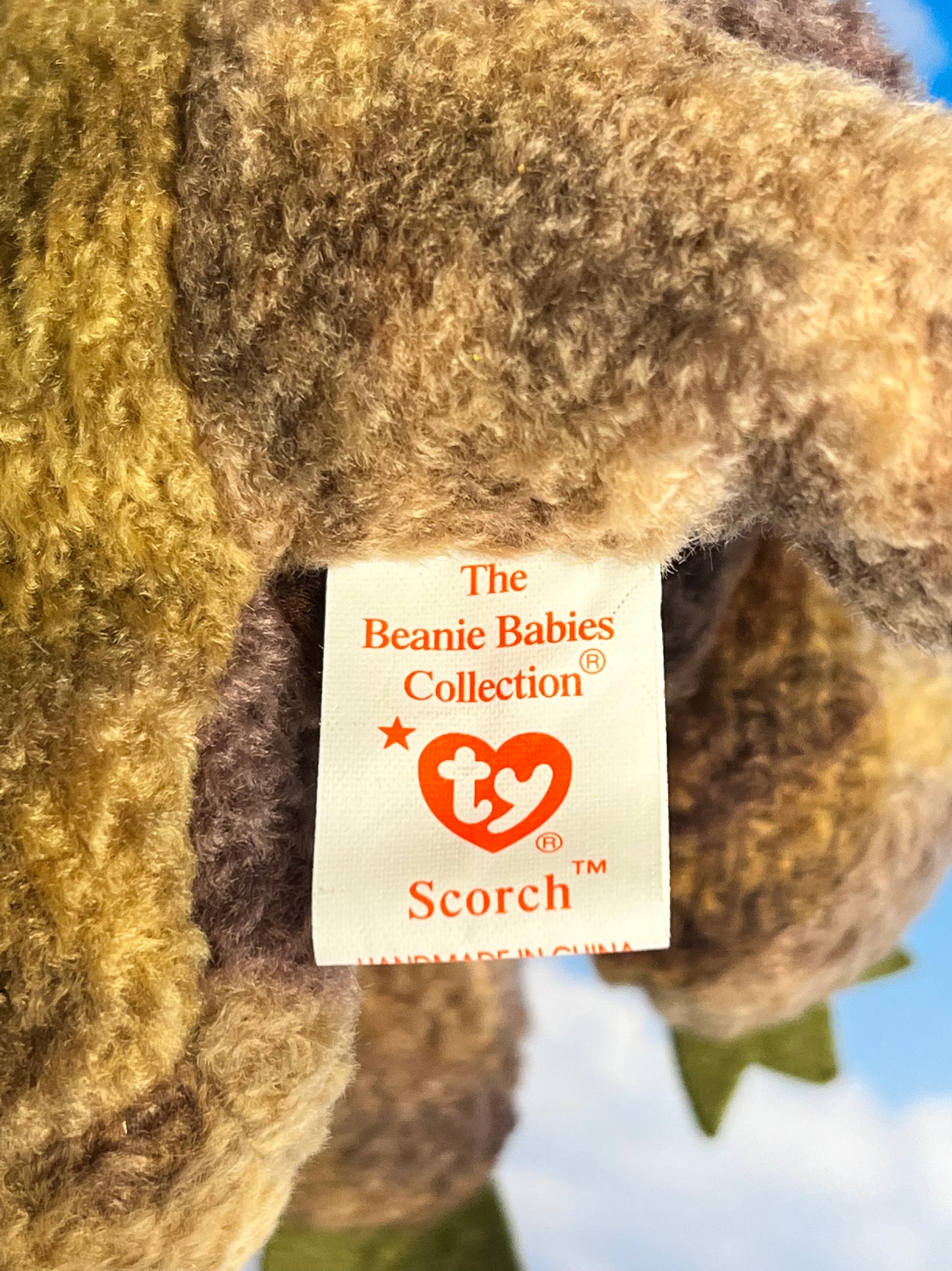 Ty Beanie Babies “Scorch“ The Dragon, July 31 1998
