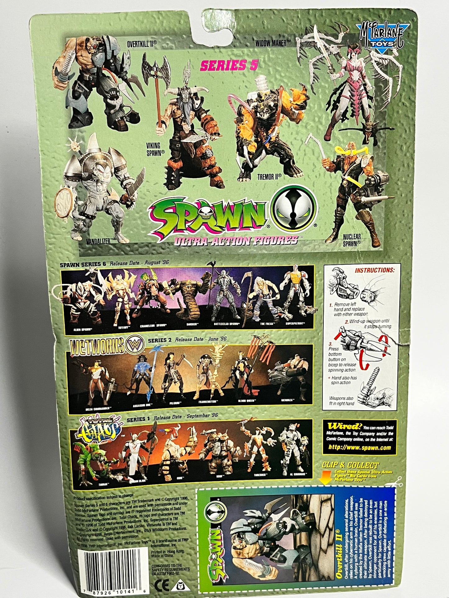 Spawn Ultra Action Figure Overkill II Series 3