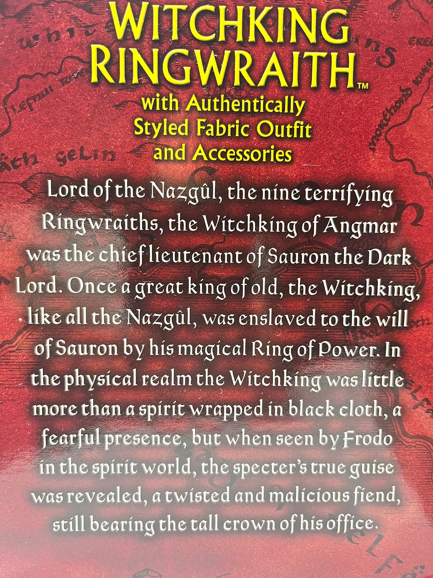 Lord of The Rings Witchking Ringwrath 12” Action Figure