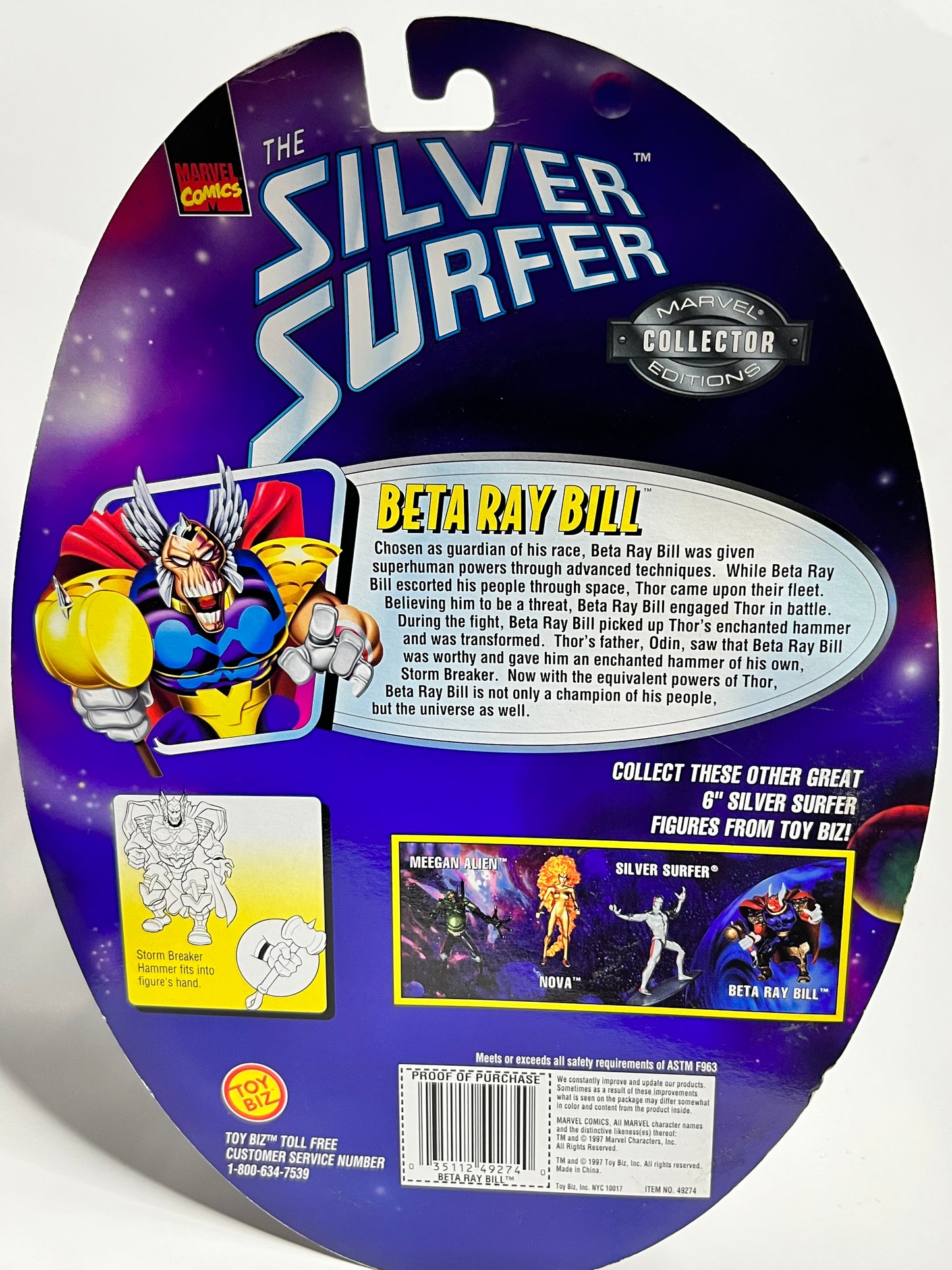 Marvel Comics The Silver Surfer Series -Beta Ray Bill