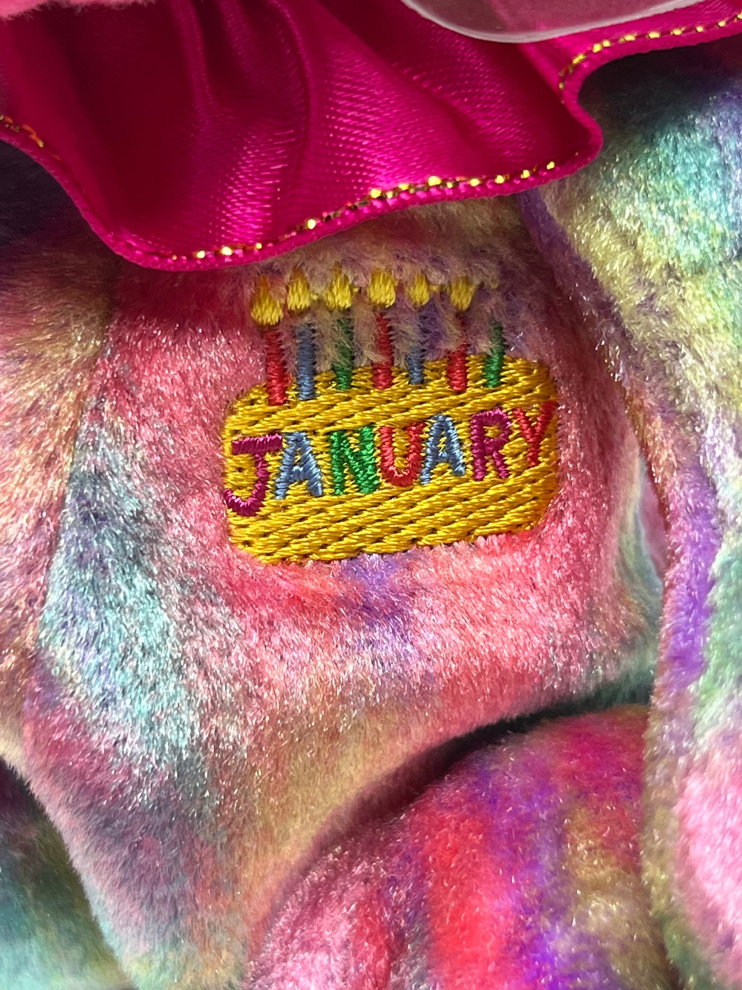 Ty Beanie Babies “January” The Birthday Bear, November 30 2001