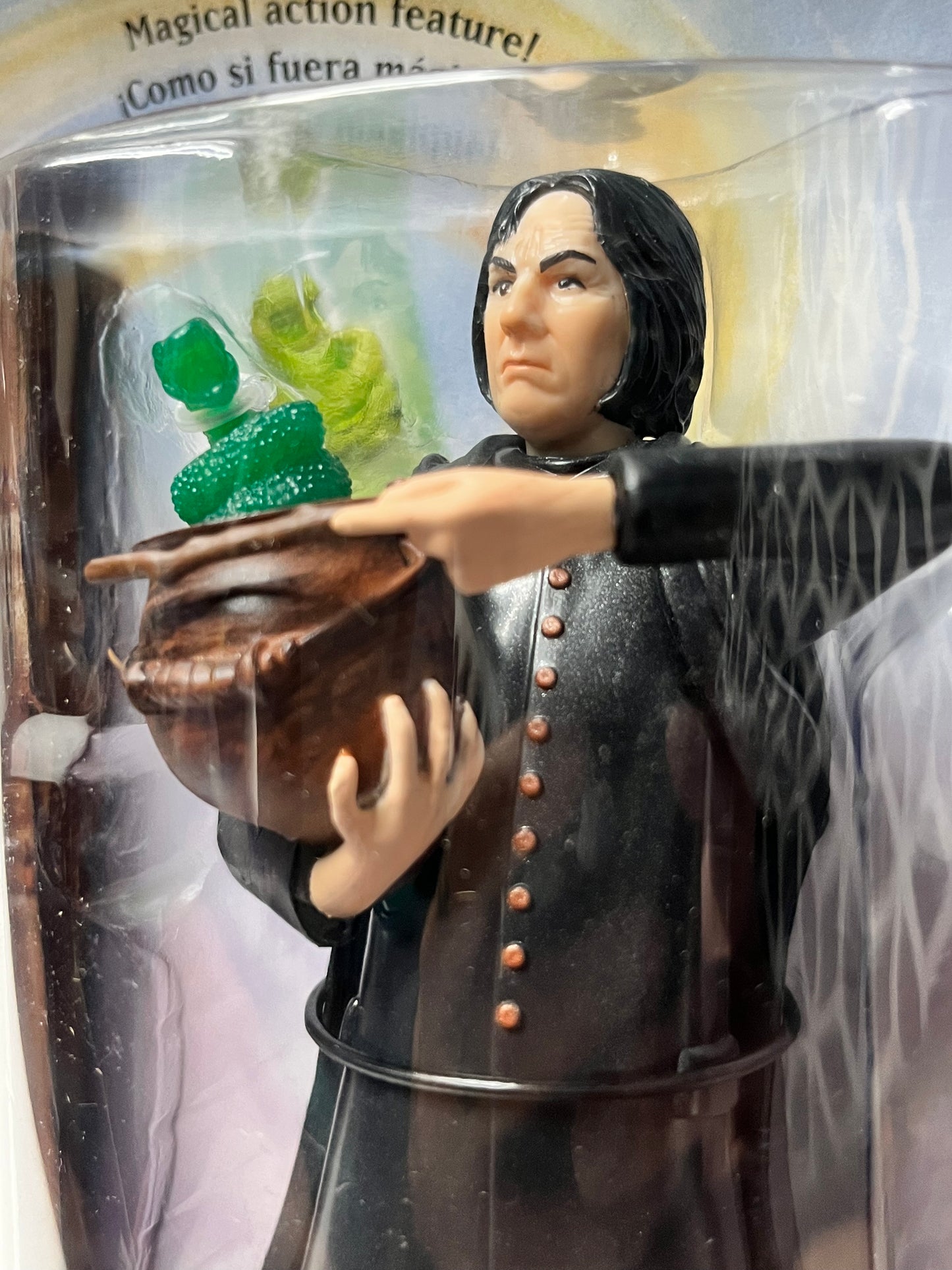 Vintage Mattel 2002 Harry Potter Professor Snape Rogue Action Figure