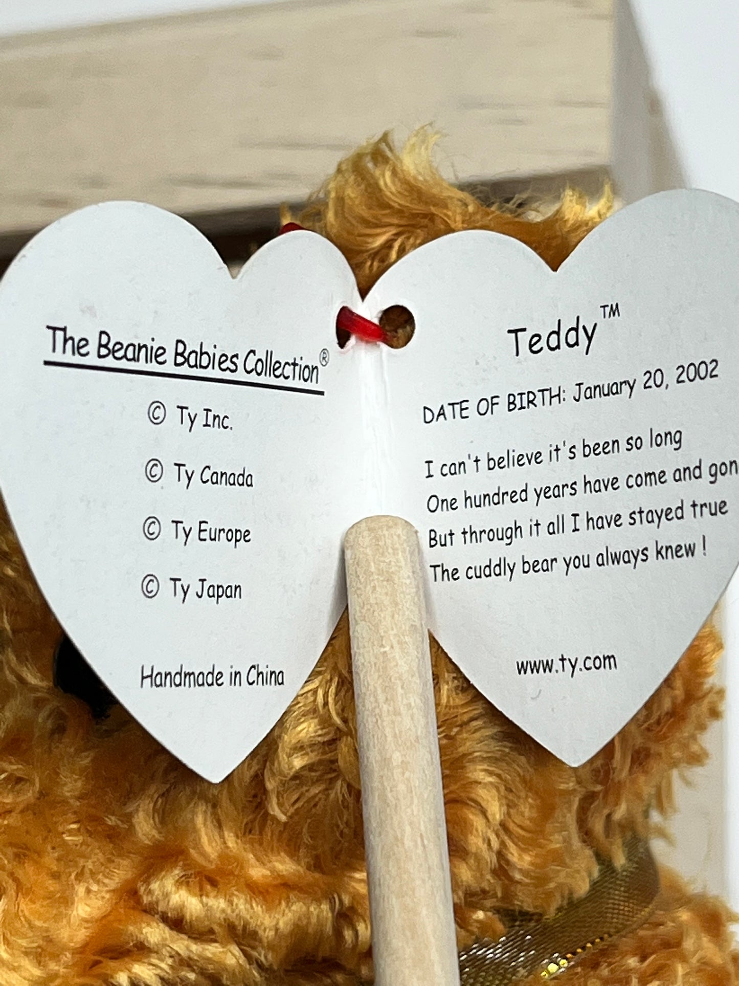 TY Beanie Babies “Teddy” The Set, January 20 2002