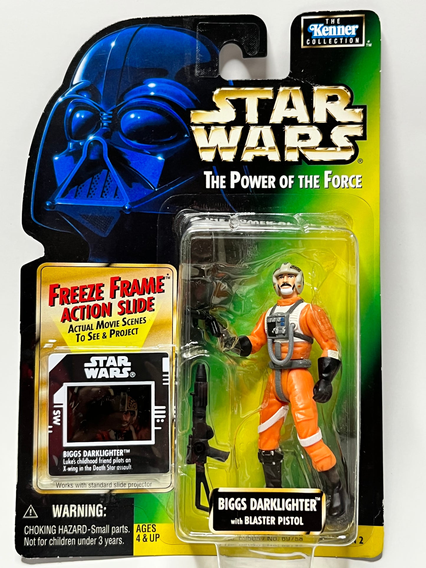 Star Wars Power Of The Force Freeze Frame Biggs Darklighter Action Figure