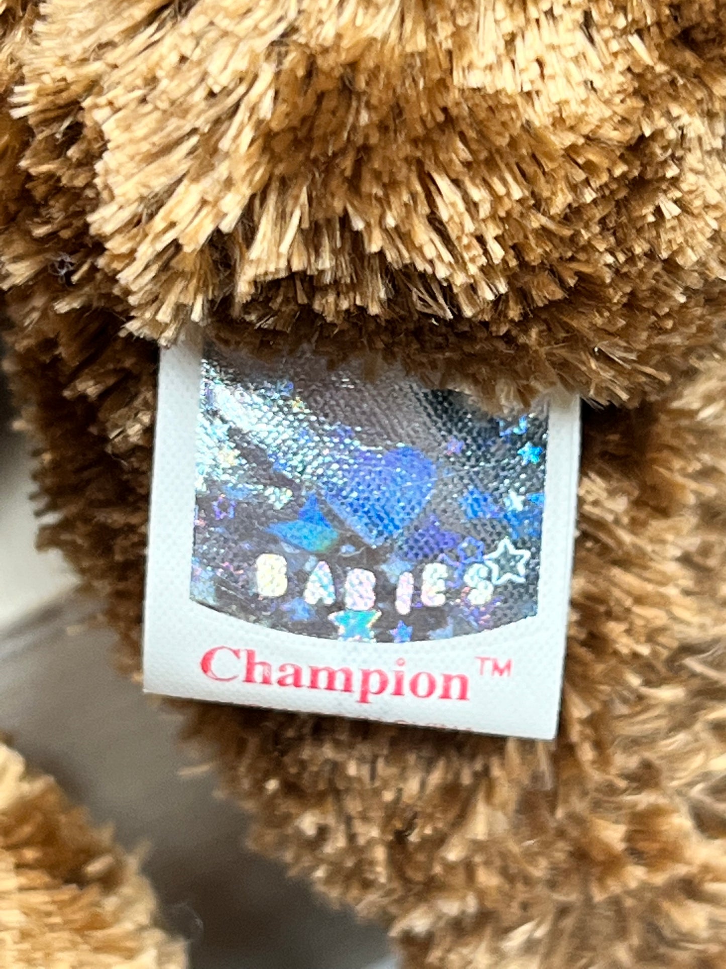 TY Beanie Babies “Champion” The Set, April 4 2002