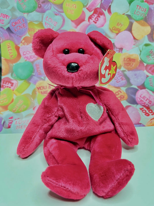 Ty Beanie Babies “Valentina” The Bear, February 14 1998