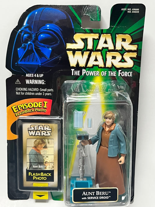 Star Wars Power Of The Force Flashback Aunt Beru Action Figure