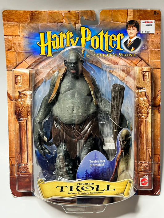 Vintage Mattel 2001 Harry Potter Mountain Troll Sorcerer’s Stone Deluxe Creature