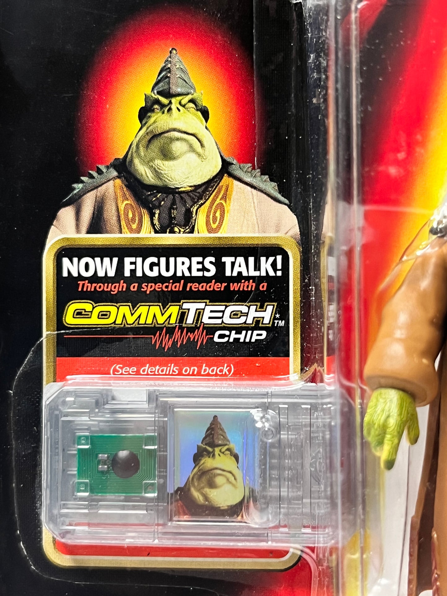 Star Wars Episode I - Menace Boss Nass Figure w/ CommTech Chip