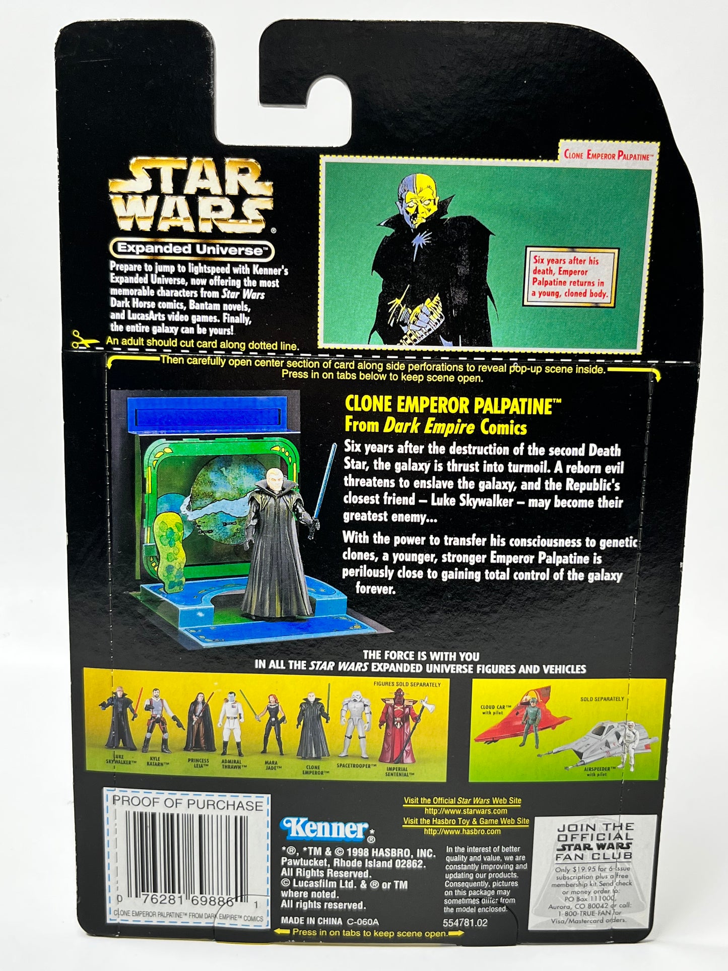 Star Wars Expanded Universe Clone Emperor Palpatine